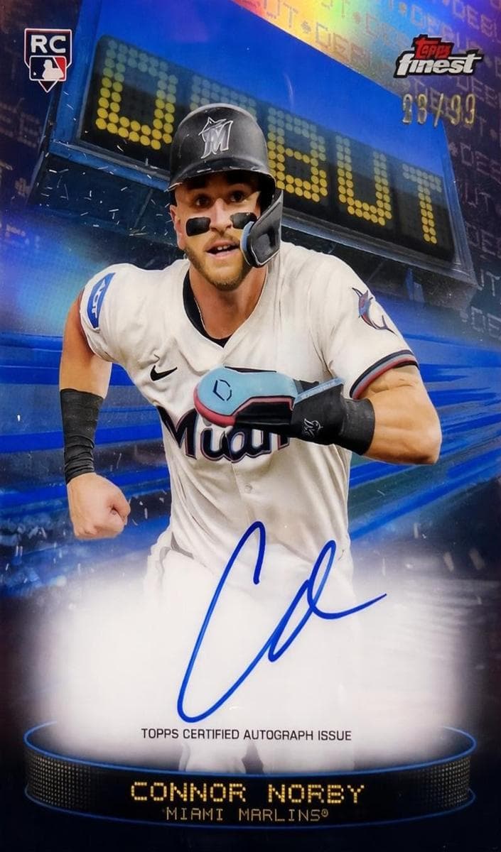Connor Norby 2025 topps Topps Finest