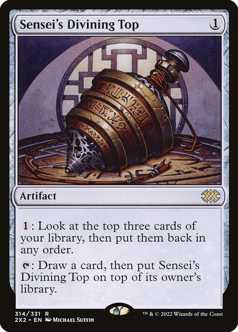 Sensei's Divining Top 2022 Magic: The Gathering Double Masters 2022