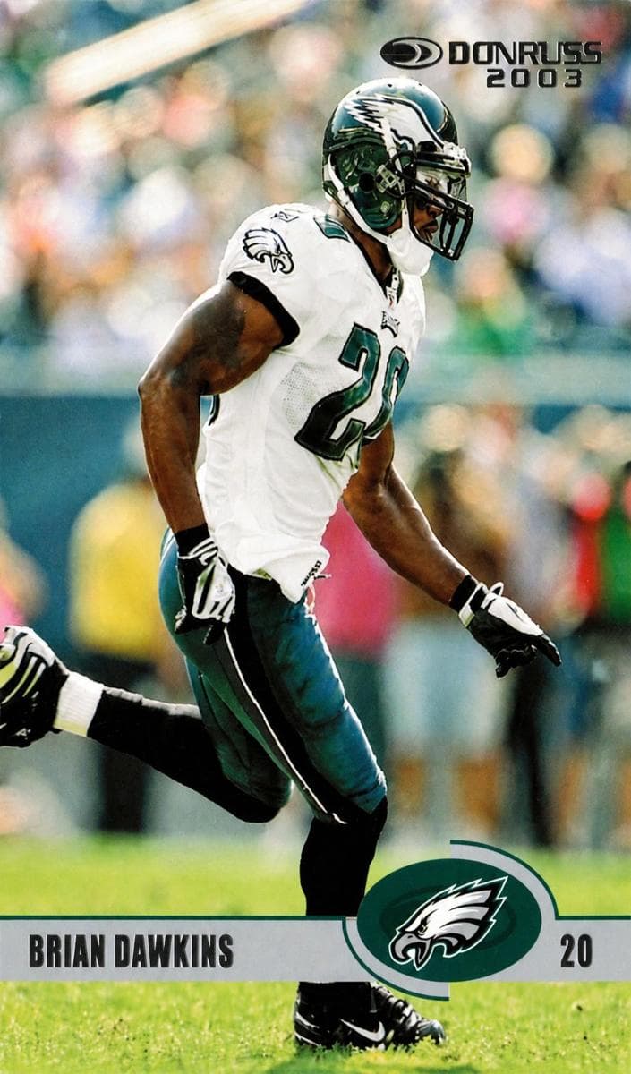 Brian Dawkins 2023 panini Donruss