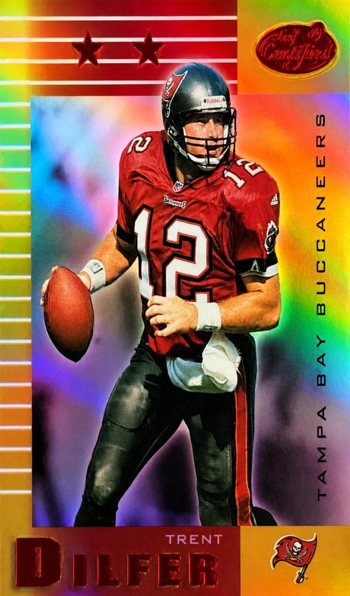 Trent Dilfer 1999 leaf Leaf Certified