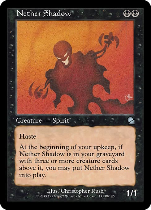 Nether Shadow 1994 Magic: The Gathering