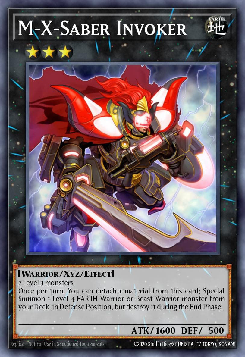 M-X-Saber Invoker #DUSA-EN095