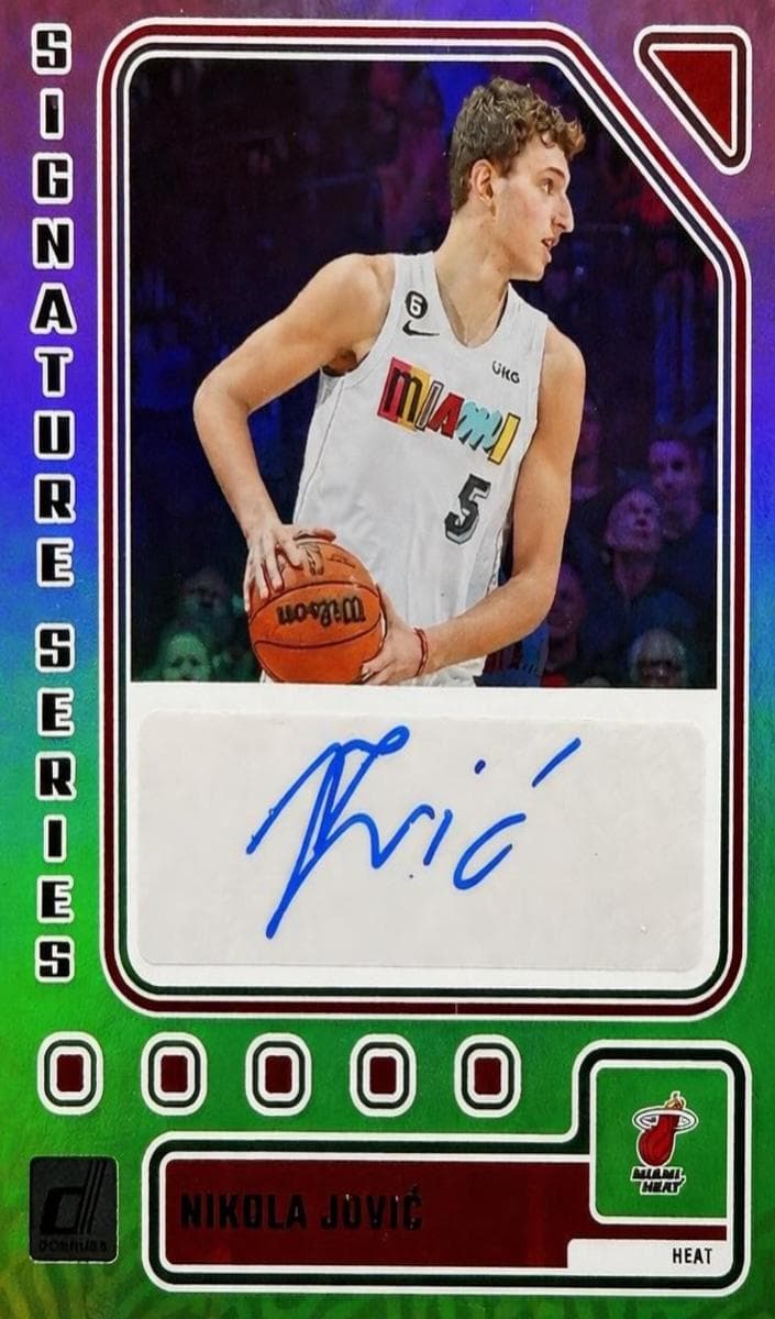Nikola Jovic 2023 panini Donruss