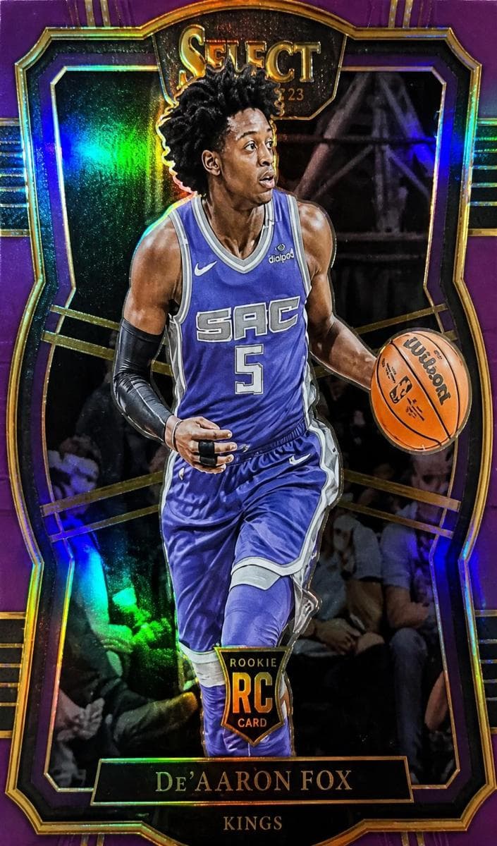 De'Aaron Fox 2017 panini