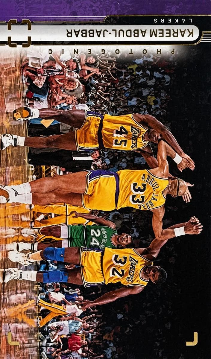 Kareem Abdul-Jabbar 2022 panini Panini Photogenic