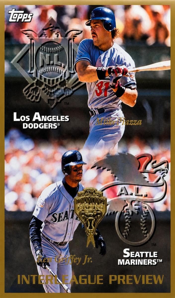 Mike Piazza / Ken Griffey Jr. 1998 topps
