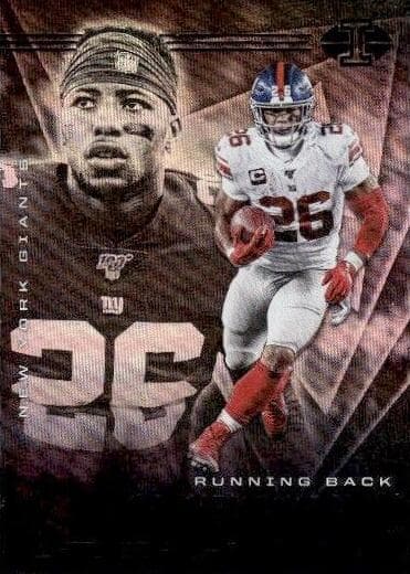 Saquon Barkley 2020 panini Panini Illusions