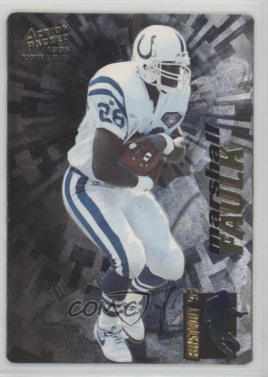 Marshall Faulk 1995 topps