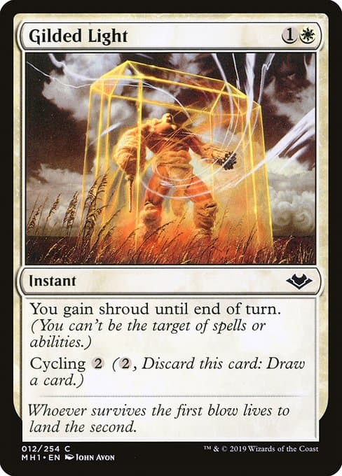 Gilded Light 2019 Magic: The Gathering Modern Horizons