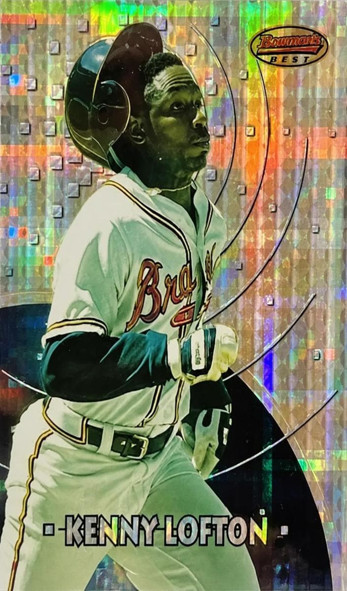 Kenny Lofton 1997 bowman Bowman's Best