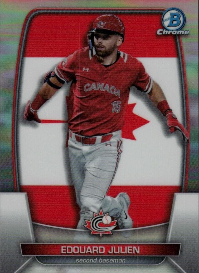 Edouard Julien 2023 bowman Bowman Chrome