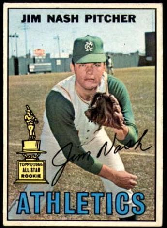Jim Nash 1967 topps O-Pee-Chee