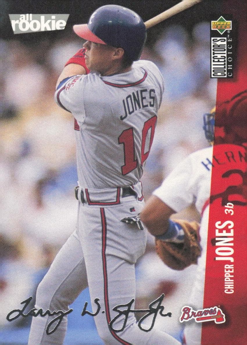 Chipper Jones 1996 unknown Collector's Choice