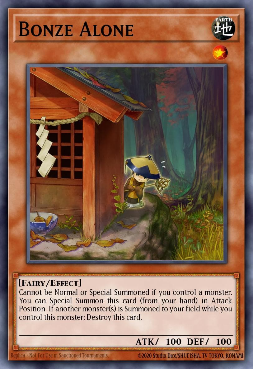 Bonze Alone 2019 Yu-Gi-Oh! Chaos Impact
