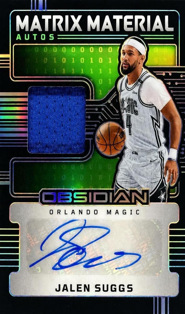 Jalen Suggs 2023 panini Obsidian