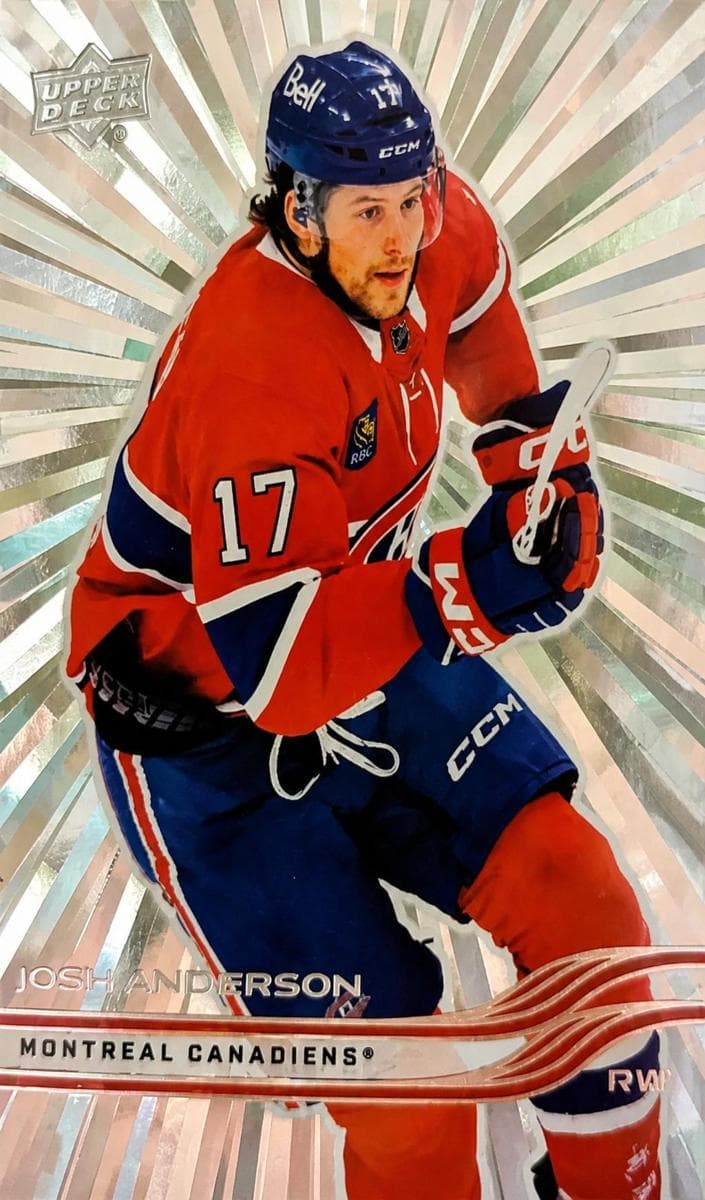 Josh Anderson trading card