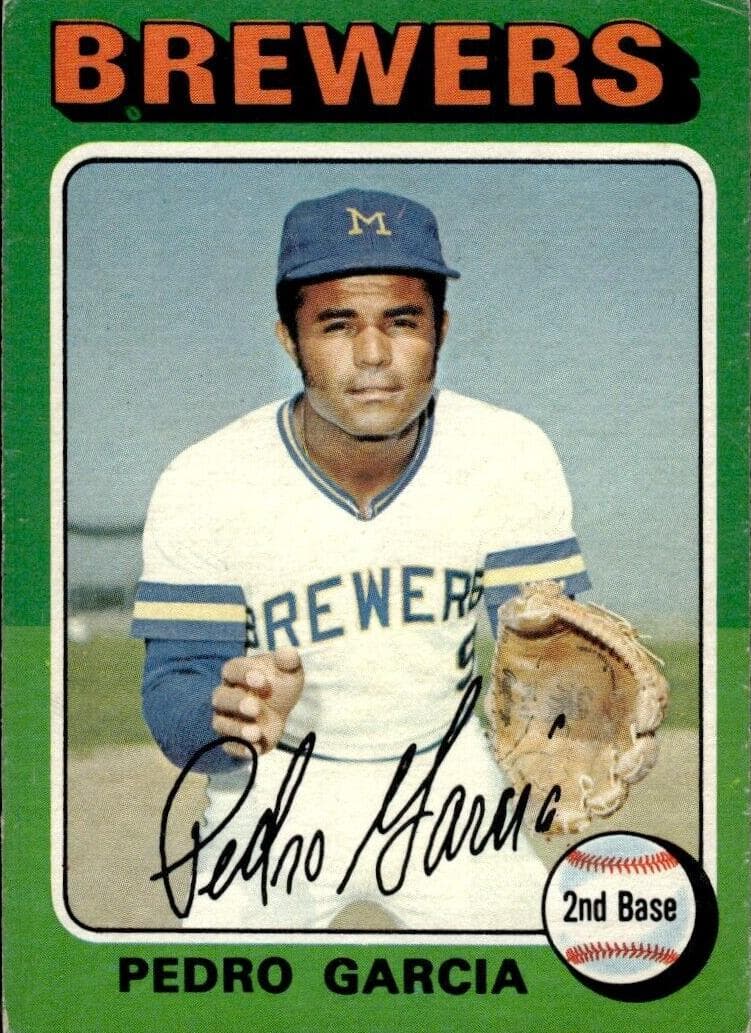 Pedro Garcia 1975 topps O-Pee-Chee