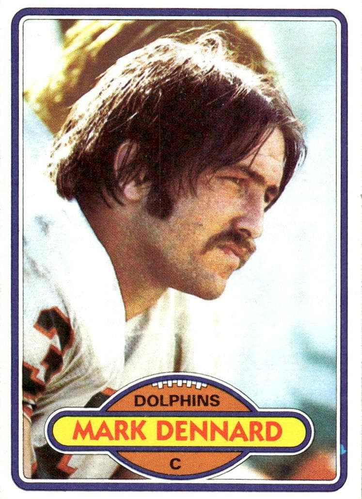Mark Dennard 1980 topps Topps