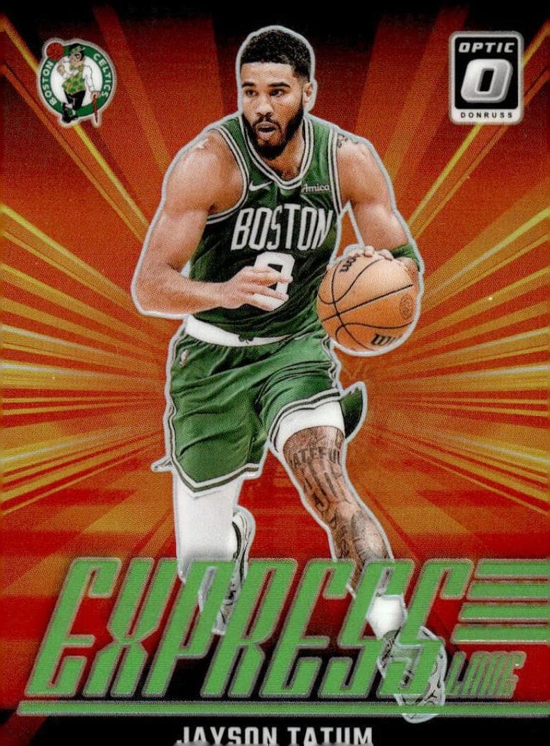 Jayson Tatum 2024 panini Panini Donruss Optic