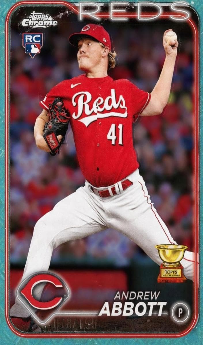 Andrew Abbott trading card