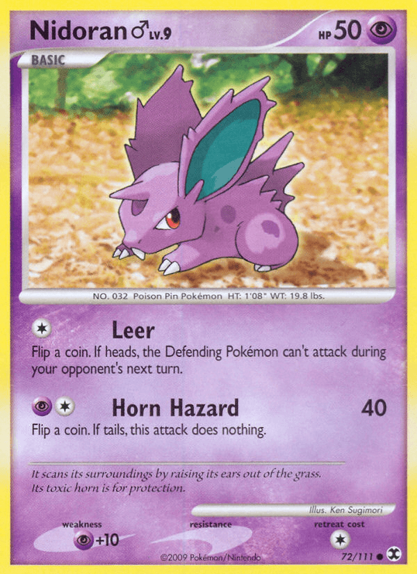 Nidoran M 2009 Pokemon