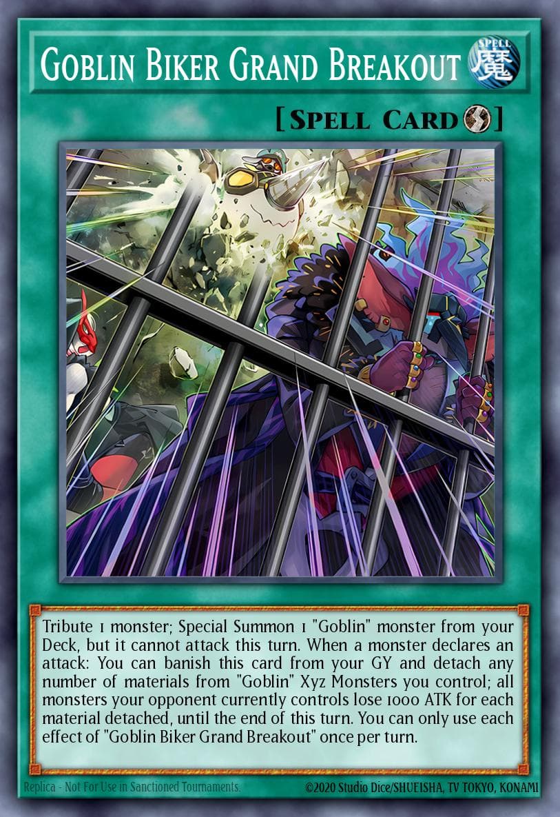 Goblin Biker Grand Breakout 2025 Yu-Gi-Oh! 2025 Mega Pack Tin