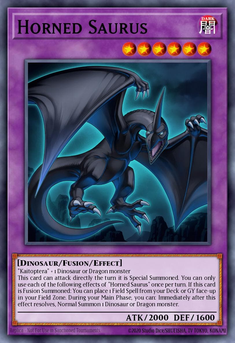 Horned Saurus 2024 Yu-Gi-Oh! 25th Anniversary Tin: Dueling Mirrors