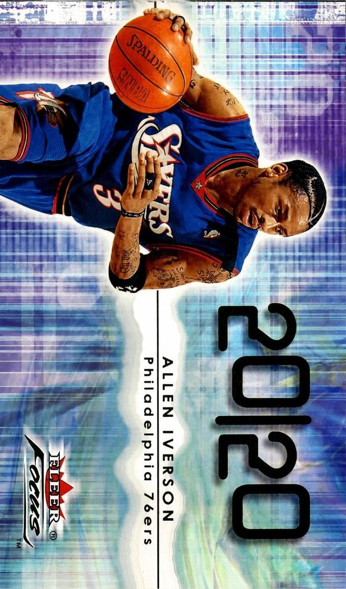Allen Iverson 2000 fleer
