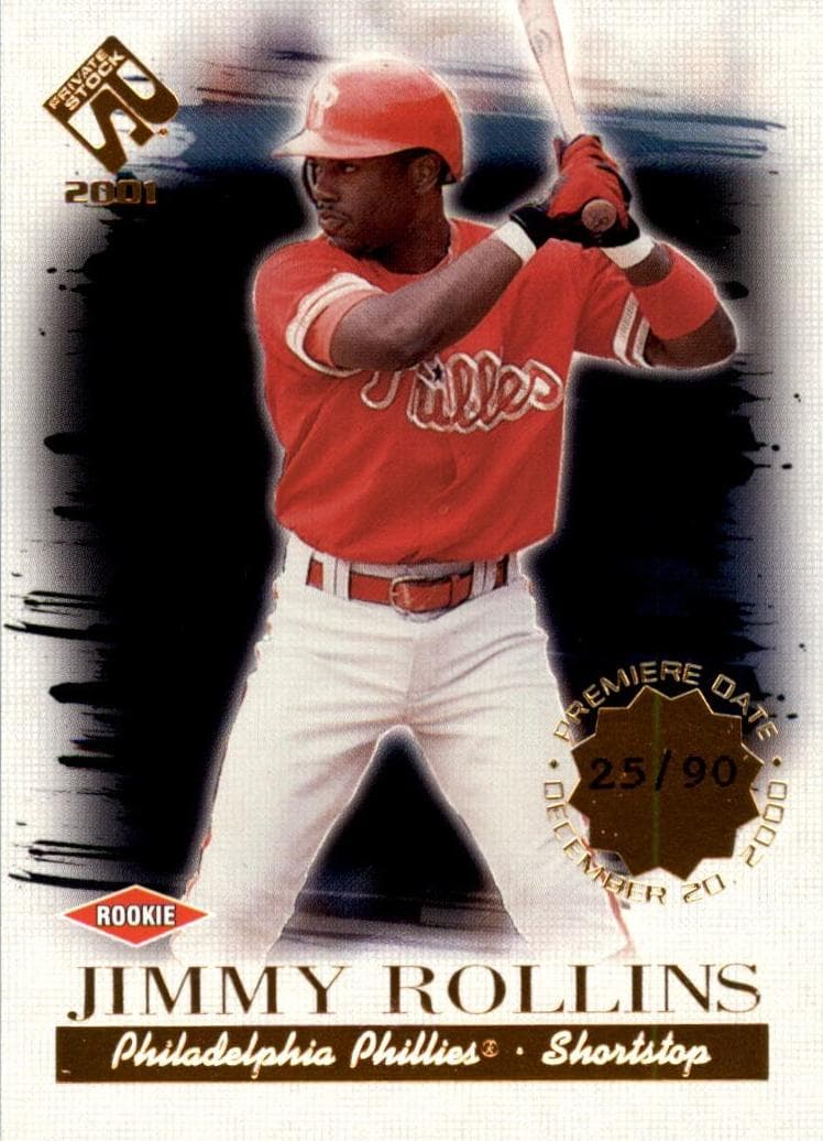 Jimmy Rollins 2001 unknown Pacific Private Stock