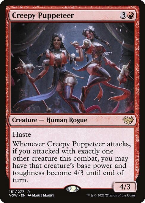 Creepy Puppeteer 2022 Magic: The Gathering Innistrad: Double Feature