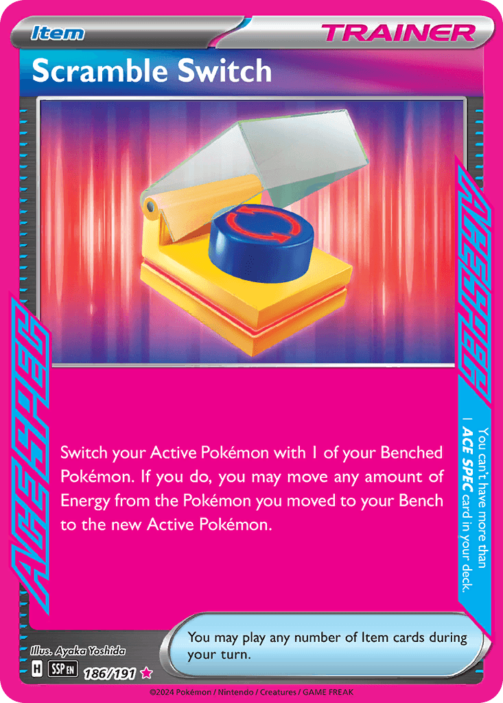 Scramble Switch 2024 Pokemon Korean Electric Breaker