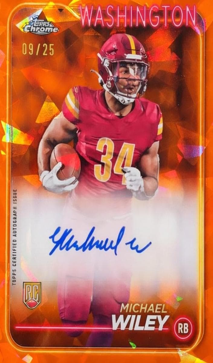 Michael Wiley 2024 topps Topps Chrome Sapphire Edition