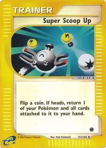 Super Scoop Up trading card
