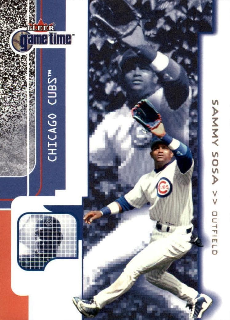 Sammy Sosa 2001 fleer