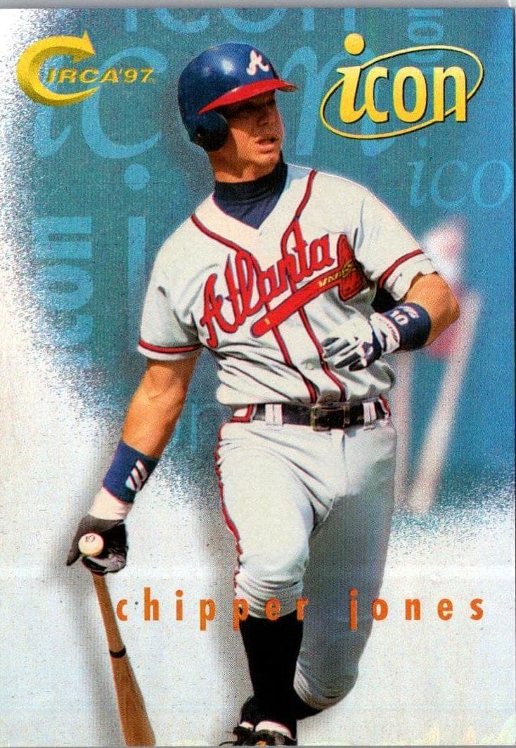Chipper Jones 1997 unknown Circa
