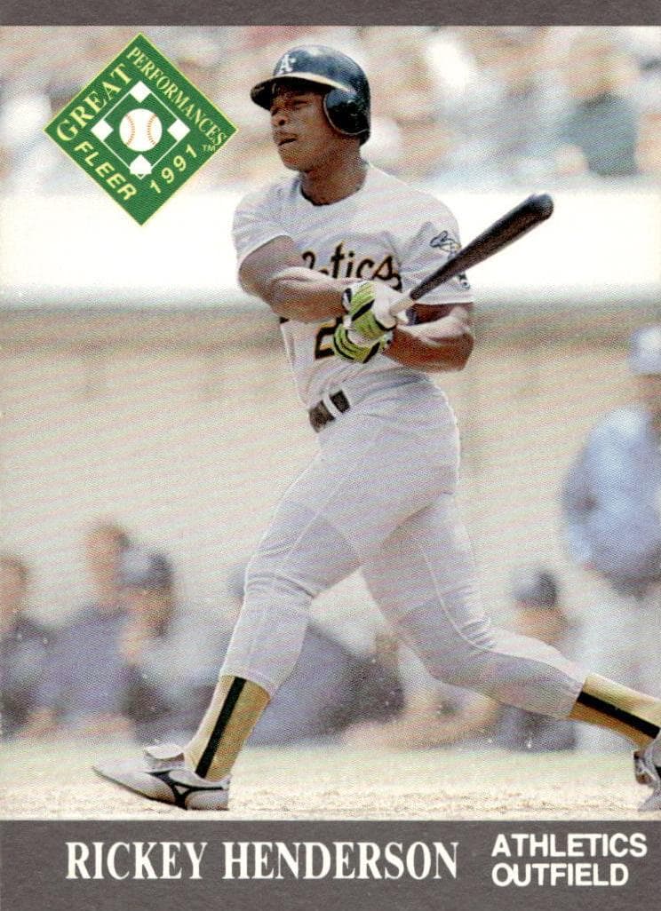 Rickey Henderson 1991 unknown Ultra