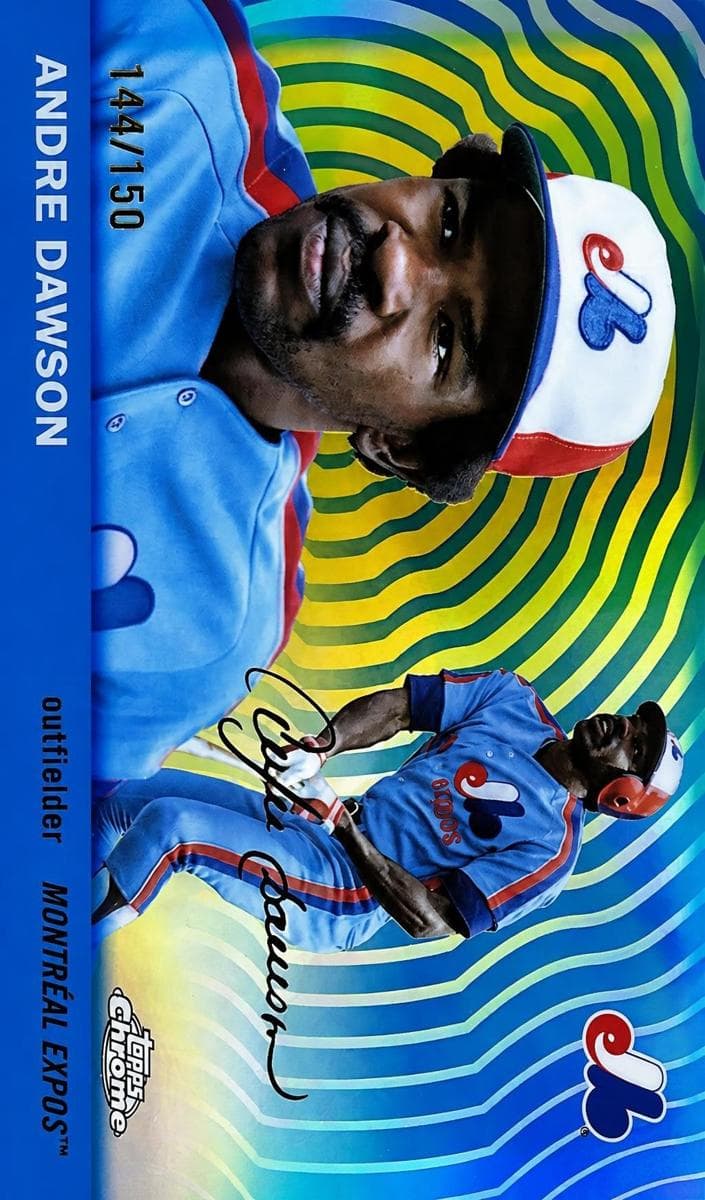 Andre Dawson 2025 topps Topps Chrome Platinum