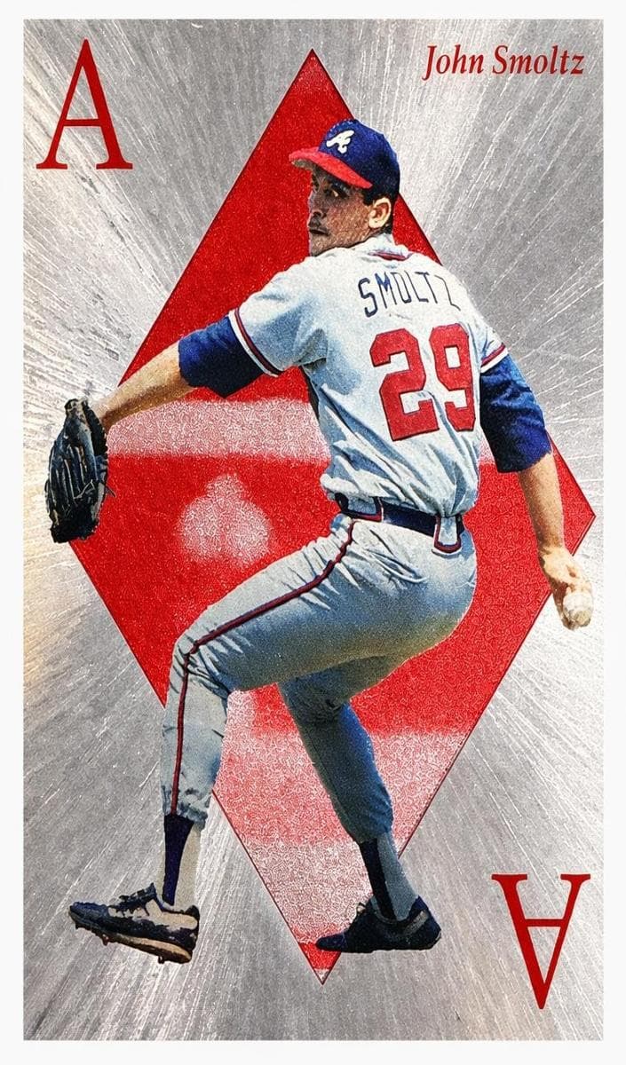 John Smoltz 1993 panini Select