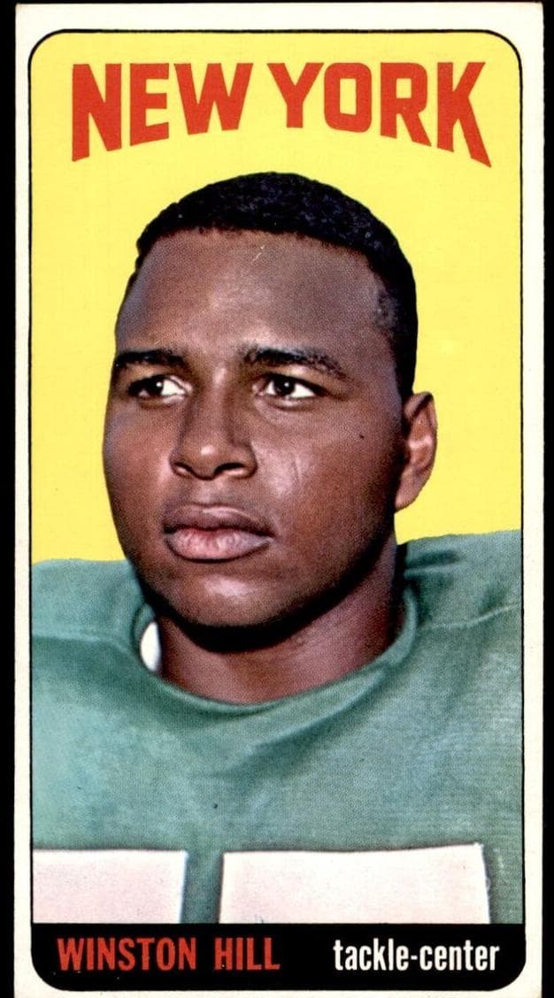 Winston Hill 1965 topps Topps