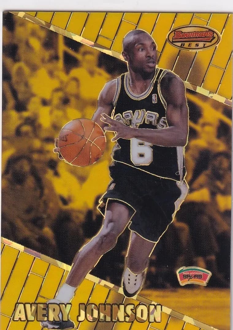 Avery Johnson 1999 bowman Bowman's Best