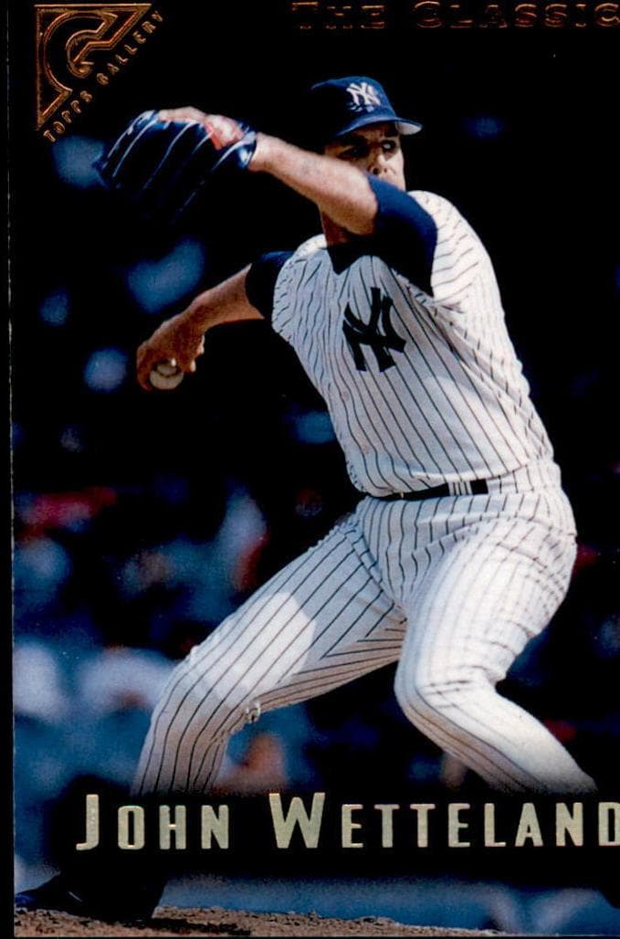 John Wetteland 1996 topps Topps Gallery