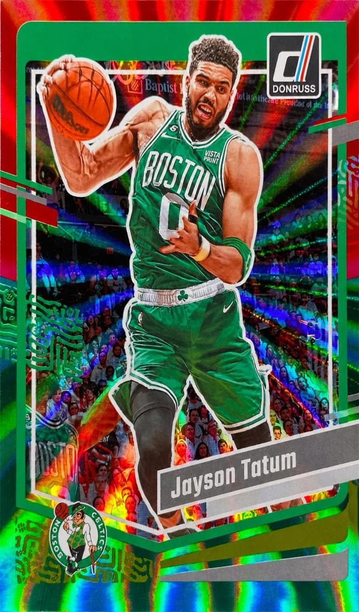 Jayson Tatum 2023 panini Donruss