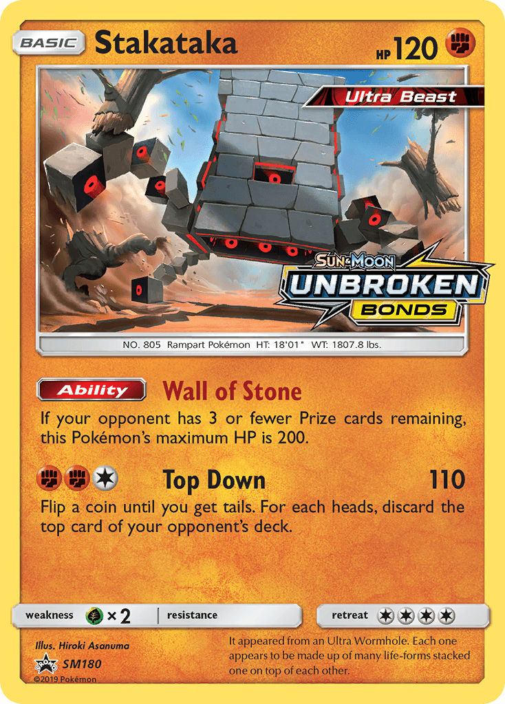 Stakataka 2019 Pokemon