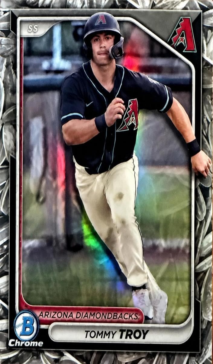 Tommy Troy 2024 bowman Bowman Draft Sapphire Edition
