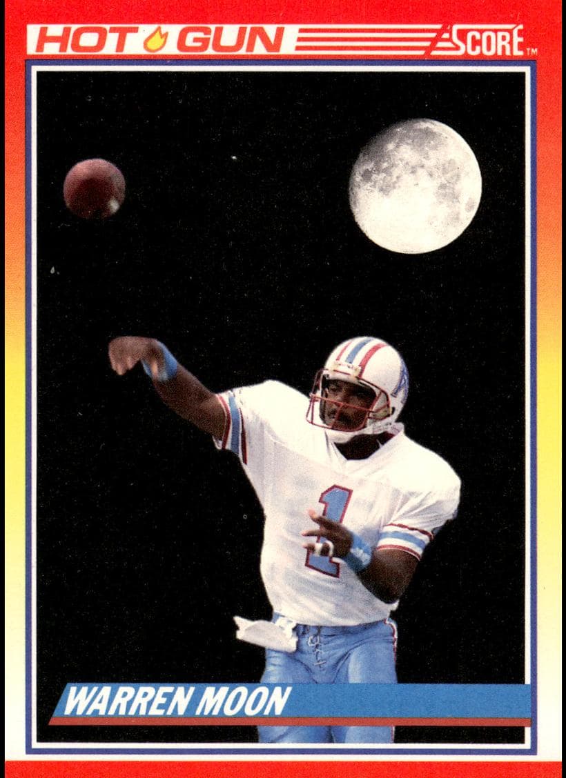 Warren Moon 1990 panini Score