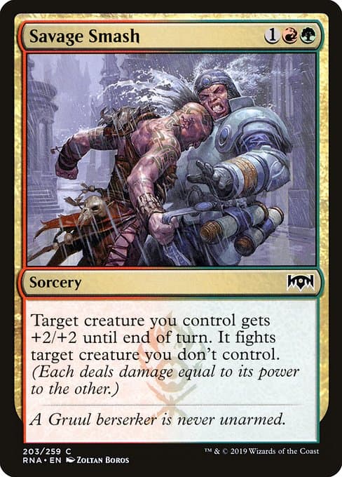Savage Smash 2019 Magic: The Gathering Ravnica Allegiance