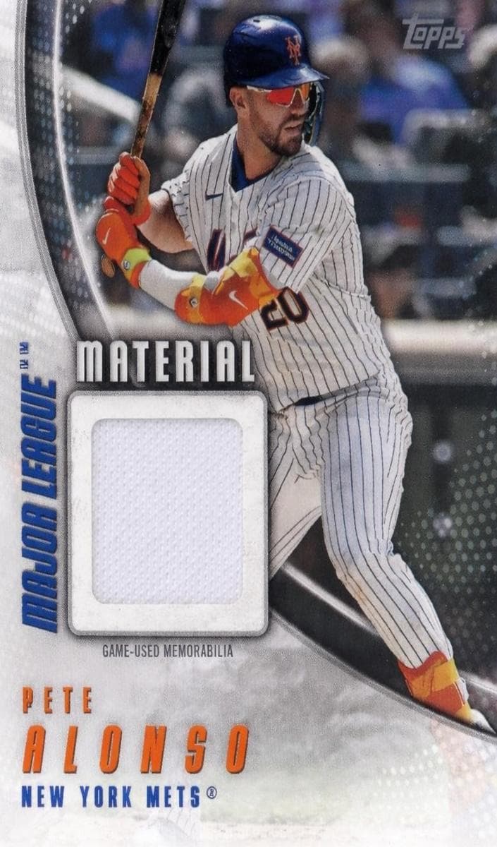 Pete Alonso 2025 topps Topps