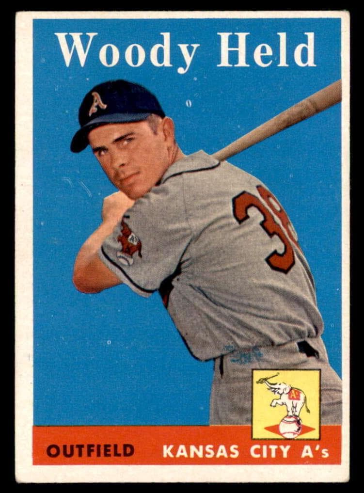 Woodie Held 1958 topps Topps