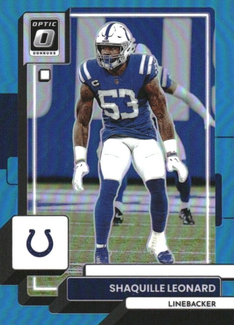 Shaquille Leonard 2022 panini Donruss Optic