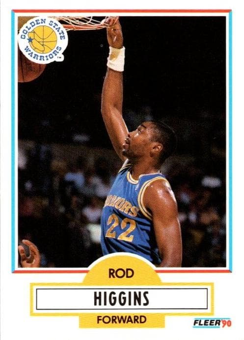 Rod Higgins 1990 fleer Fleer